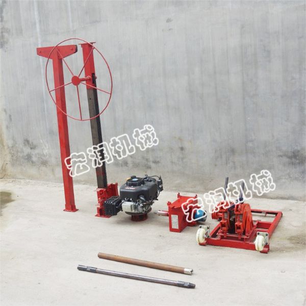 廠家生產(chǎn)汽油取芯機(jī)，戶外取芯勘探鉆機(jī)