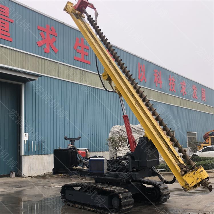 直銷光伏履帶鉆孔機(jī)，螺旋光伏鉆孔機(jī)